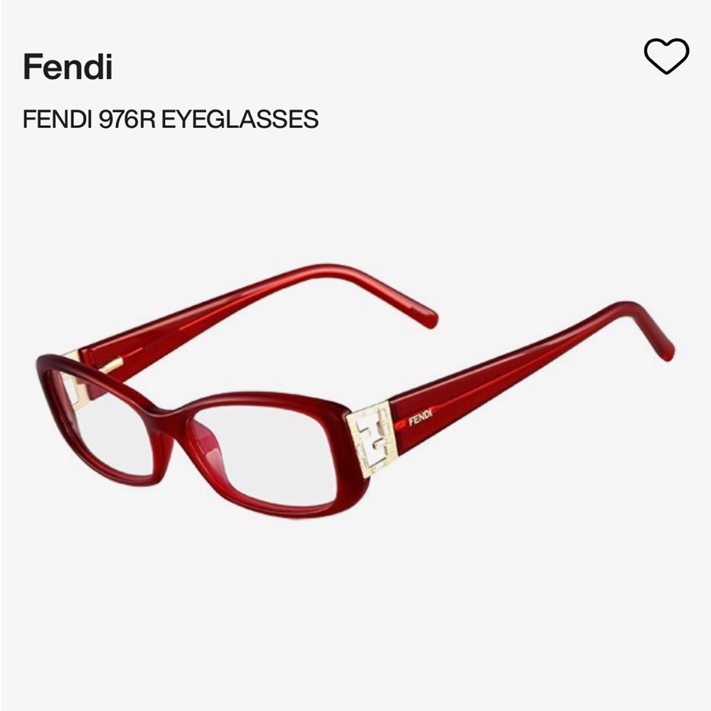 Vintage Fendi Glasses - Seen on Tana Mongeau